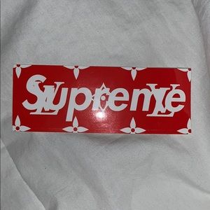 Supreme Luis Vuitton sticker